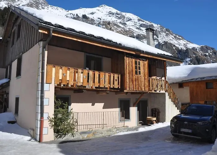 Horská chata Typique Accueillant Jusqu'a 9 Personnes La Plagne